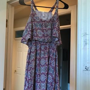 Patterned summer dress